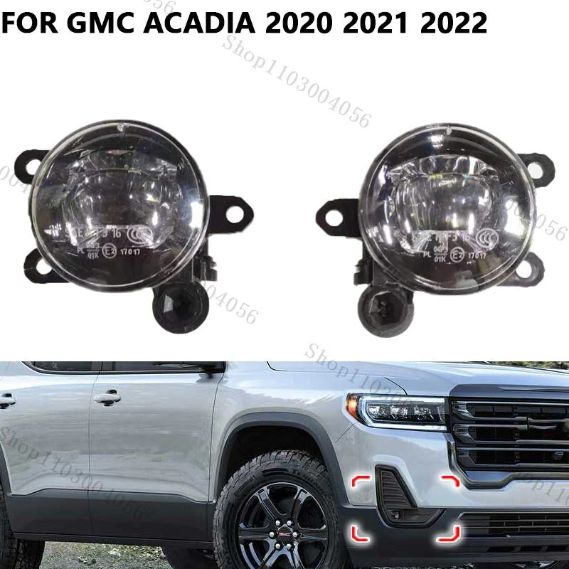 Car Fog Light Accessories For GMC Acadia 2020 2021 2022 84436235 84436234 LED Front Bumper Fog Lights Assembly
Car Fog Light Accessories For GMC Acadia 2020 2021 2022 84436235 84436234 LED Front Bumper Fog Lights Assembly