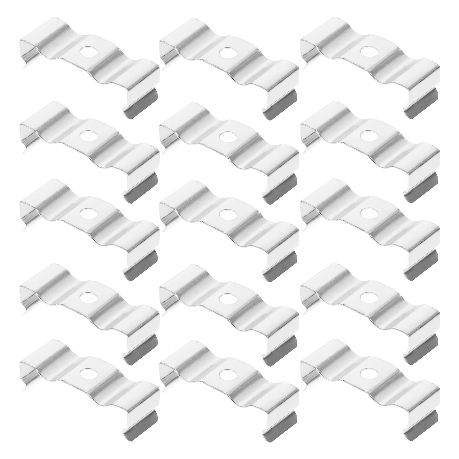 100 Pcs Bracket Holders Manganese Strip Lights Fixing Clips U Brackets LED Lamp Tube Steel
100 Pcs Bracket Holders Manganese Strip Lights Fixing Clips U Brackets LED Lamp Tube Steel