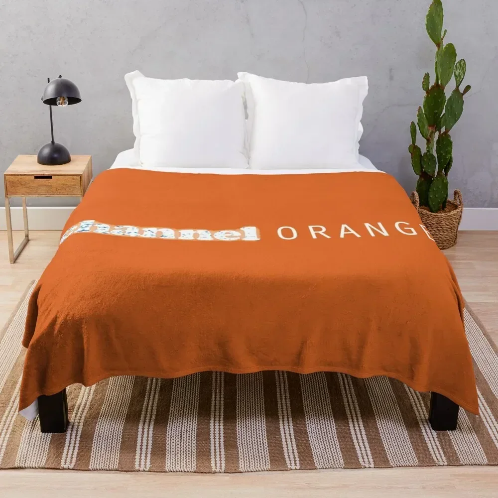 CHANNEL ORANGE Throw Blanket Shaggy Furry Soft Blanket for Bedroom Living Room
CHANNEL ORANGE Throw Blanket Shaggy Furry Soft Blanket for Bedroom Living Room