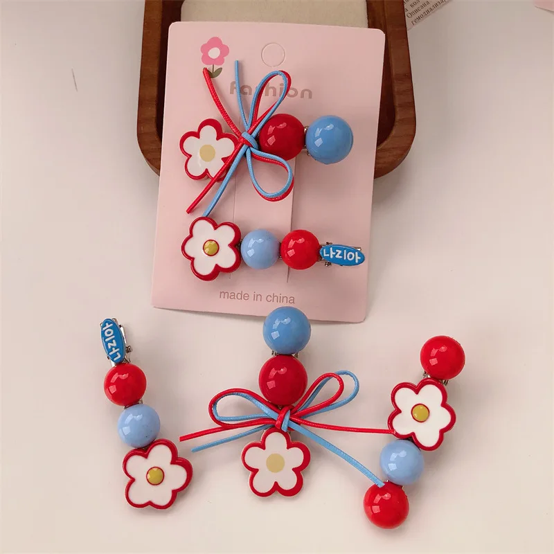Korean Leather Bow Flower Hairpin Women's Forehead Broken Hair Bangs Clip High Sense Side Duck Bill Clip Hair Accessories
Korean Leather Bow Flower Hairpin Women's Forehead Broken Hair Bangs Clip High Sense Side Duck Bill Clip Hair Accessories