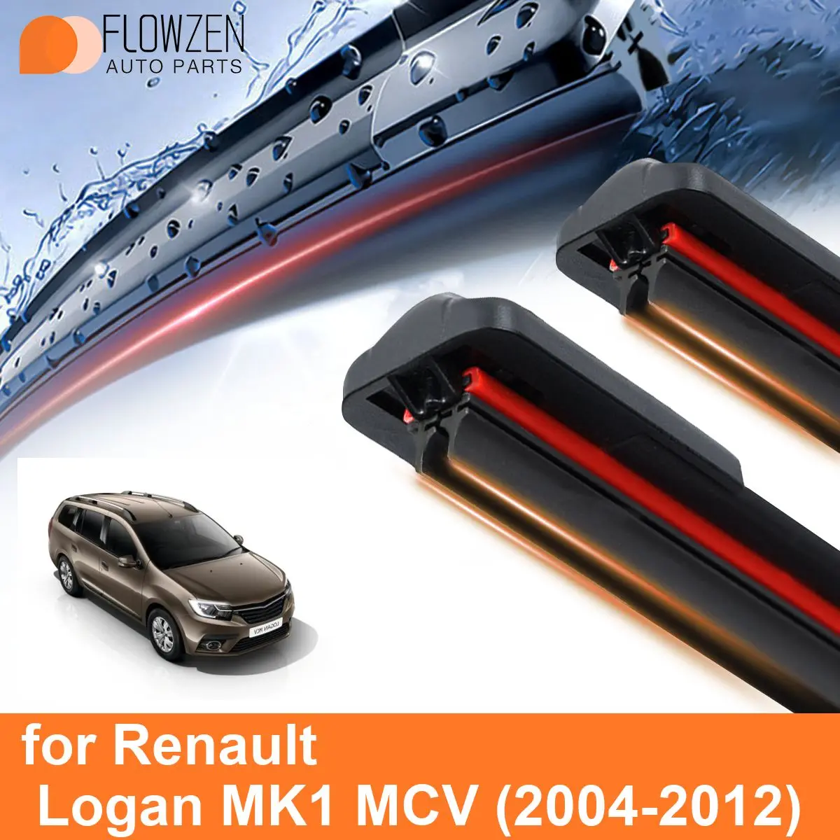 Лезвия очистителей лобового стекла автомобиля для Renault Logan MK1 MCV двойные резиновые бескаркасные Беспроводные аксессуары
Лезвия очистителей лобового стекла автомобиля для Renault Logan MK1 MCV двойные резиновые бескаркасные Беспроводные аксессуары