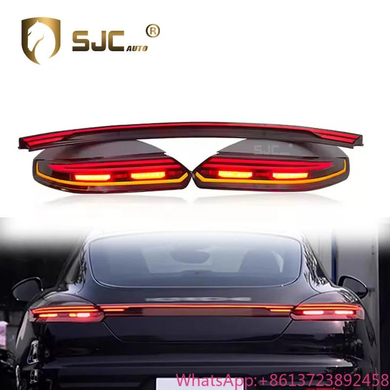 SJC Auto Parts for Porsche Panamera 970.1 970.2 Taillight Through Style 2010-2016 Upgraded LED Taillights with Center Light Bar
SJC Auto Parts for Porsche Panamera 970.1 970.2 Taillight Through Style 2010-2016 Upgraded LED Taillights with Center Light Bar
