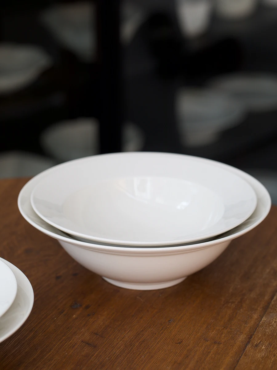 Manx Deep Di Cerc Plate Large White Porcelain Soup Plate Luxury Home Dining Set round ape Chinese Sle Flat Di
Manx Deep Di Cerc Plate Large White Porcelain Soup Plate Luxury Home Dining Set round ape Chinese Sle Flat Di