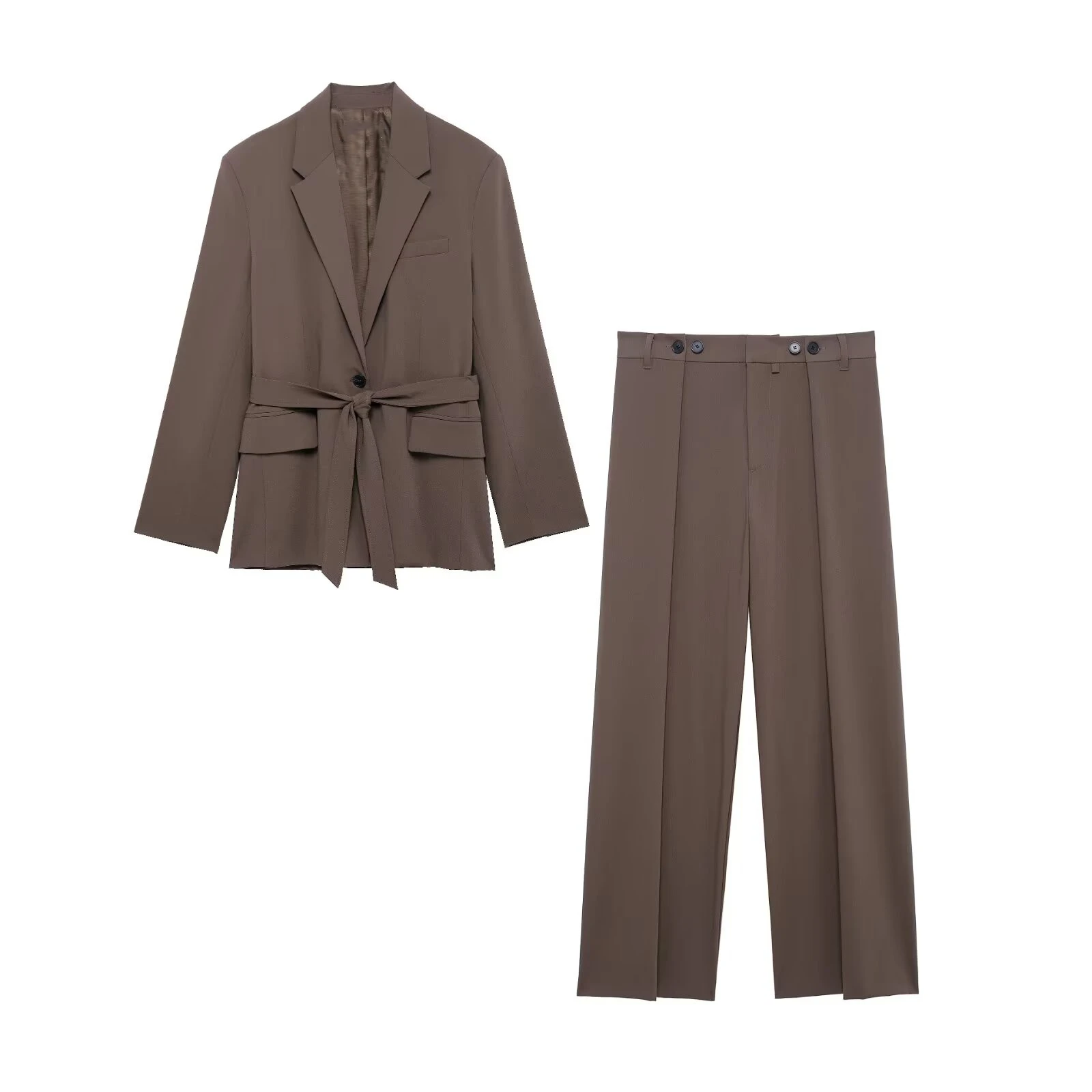 TAOP&ZA Women's 2025 Spring New Fashion Casual Suit Jacket Pants 1255791 5030401
TAOP&ZA Women's 2025 Spring New Fashion Casual Suit Jacket Pants 1255791 5030401