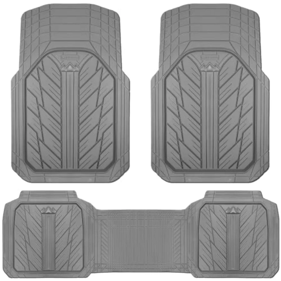 Heavy Rubber Car Floor Mats, Deep Waterproof Car Mats All Weather, Universal Trim-to Fit Automotive Floor Mats for Car SUV Truc
Heavy Rubber Car Floor Mats, Deep Waterproof Car Mats All Weather, Universal Trim-to Fit Automotive Floor Mats for Car SUV Truc
