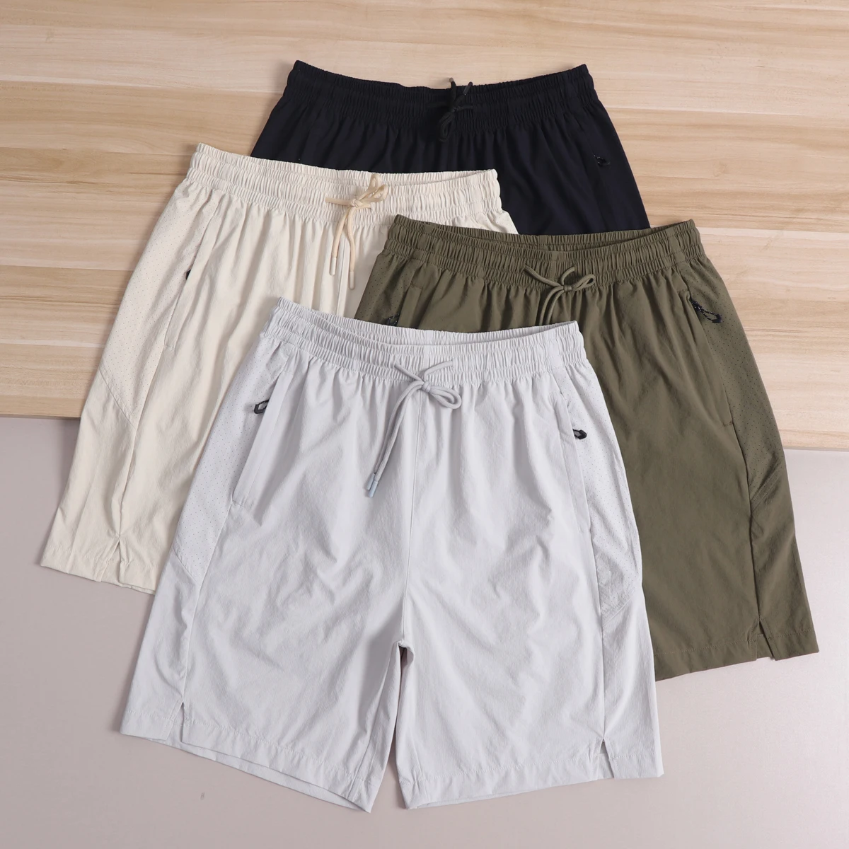 Comfortable Lightweight Breathable Quick Dry Loose Fit Outdoor Sports Men's Shorts Nylon Spandex Blend Summer Casual Shorts
Comfortable Lightweight Breathable Quick Dry Loose Fit Outdoor Sports Men's Shorts Nylon Spandex Blend Summer Casual Shorts