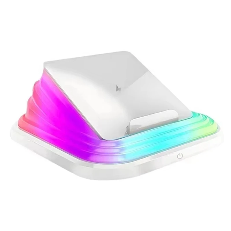 ABAE-Foldable Wireless Charger With Colorful Touch Night Light - Multifunctional Desktop Mobile Phone Charging Station
ABAE-Foldable Wireless Charger With Colorful Touch Night Light - Multifunctional Desktop Mobile Phone Charging Station