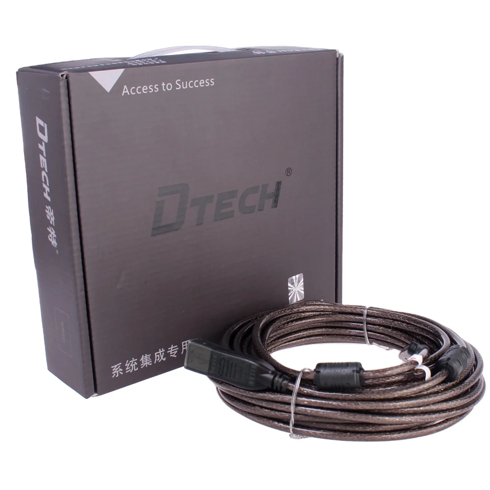 DTECH 20 м USB2.0 удлинительный кабель «папа-мама» M/F 480 Мбит/с высокоскоростная передача
DTECH 20 м USB2.0 удлинительный кабель «папа-мама» M/F 480 Мбит/с высокоскоростная передача