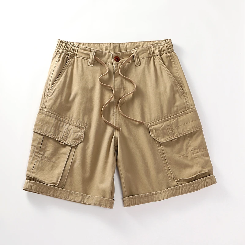 KSTUN 2026 Summer Vintage Mens Cargo Shorts Loose Fit Casual Outdoor Cotton Shorts Elastic Waist Drawsting Jogger Workwear Pant
KSTUN 2026 Summer Vintage Mens Cargo Shorts Loose Fit Casual Outdoor Cotton Shorts Elastic Waist Drawsting Jogger Workwear Pant