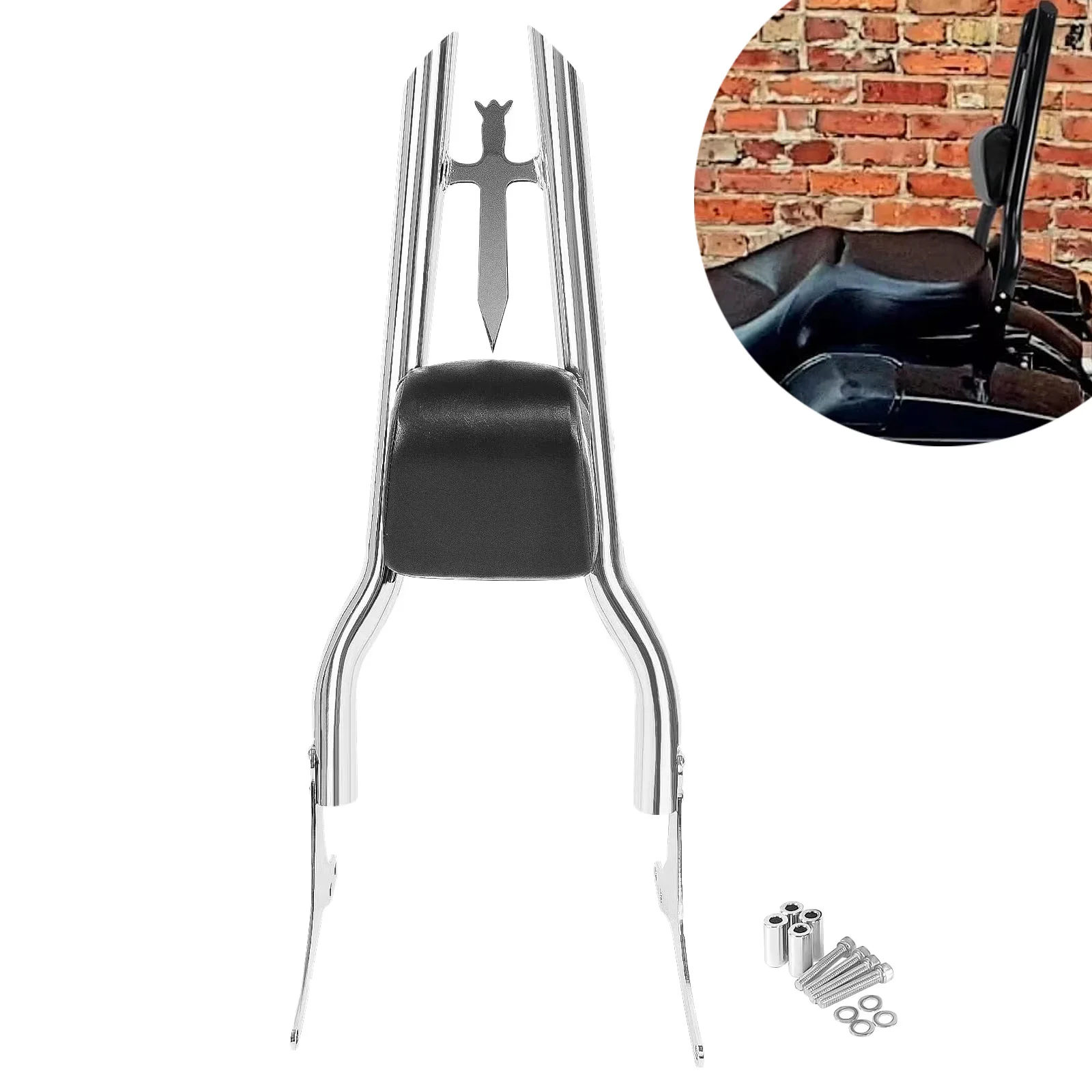 Motorcycles Accessories For Harley Touring 97-08 Road King Road Glide Electra Glide Street Glide Passenger Backrest Sissy Bar
Motorcycles Accessories For Harley Touring 97-08 Road King Road Glide Electra Glide Street Glide Passenger Backrest Sissy Bar