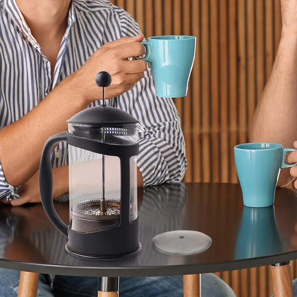 Household French Press Coffee Reusable 4inch Accessories Hollow Out Mesh Permanent Replacement Coffee Cup Filter
Household French Press Coffee Reusable 4inch Accessories Hollow Out Mesh Permanent Replacement Coffee Cup Filter