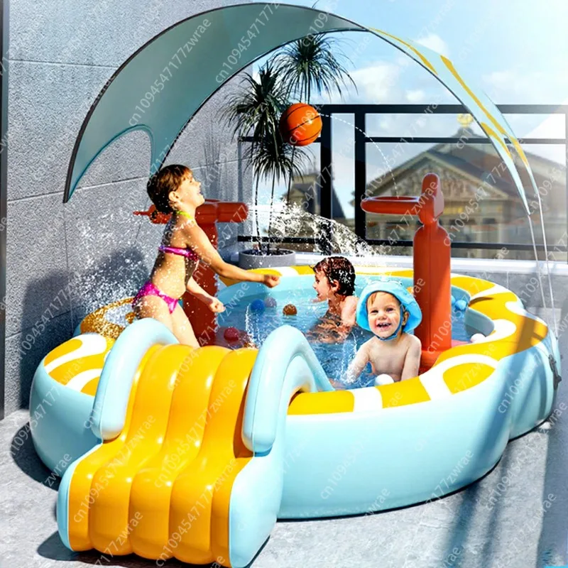 Home Garden Backyard PVC Inflatable Swimming Pool, Suitable for Children and Adults, Portable Light Outdoor Paddling Pool
Home Garden Backyard PVC Inflatable Swimming Pool, Suitable for Children and Adults, Portable Light Outdoor Paddling Pool