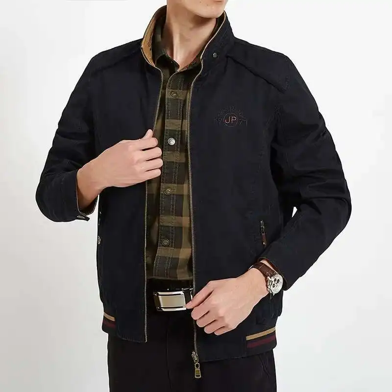 Brand Double-Sided Military Jacket Men 7XL 8XL Spring Autumn Cotton Business Casual Multi-Pocket Men's Jackets Chaquetas Hombre
Brand Double-Sided Military Jacket Men 7XL 8XL Spring Autumn Cotton Business Casual Multi-Pocket Men's Jackets Chaquetas Hombre