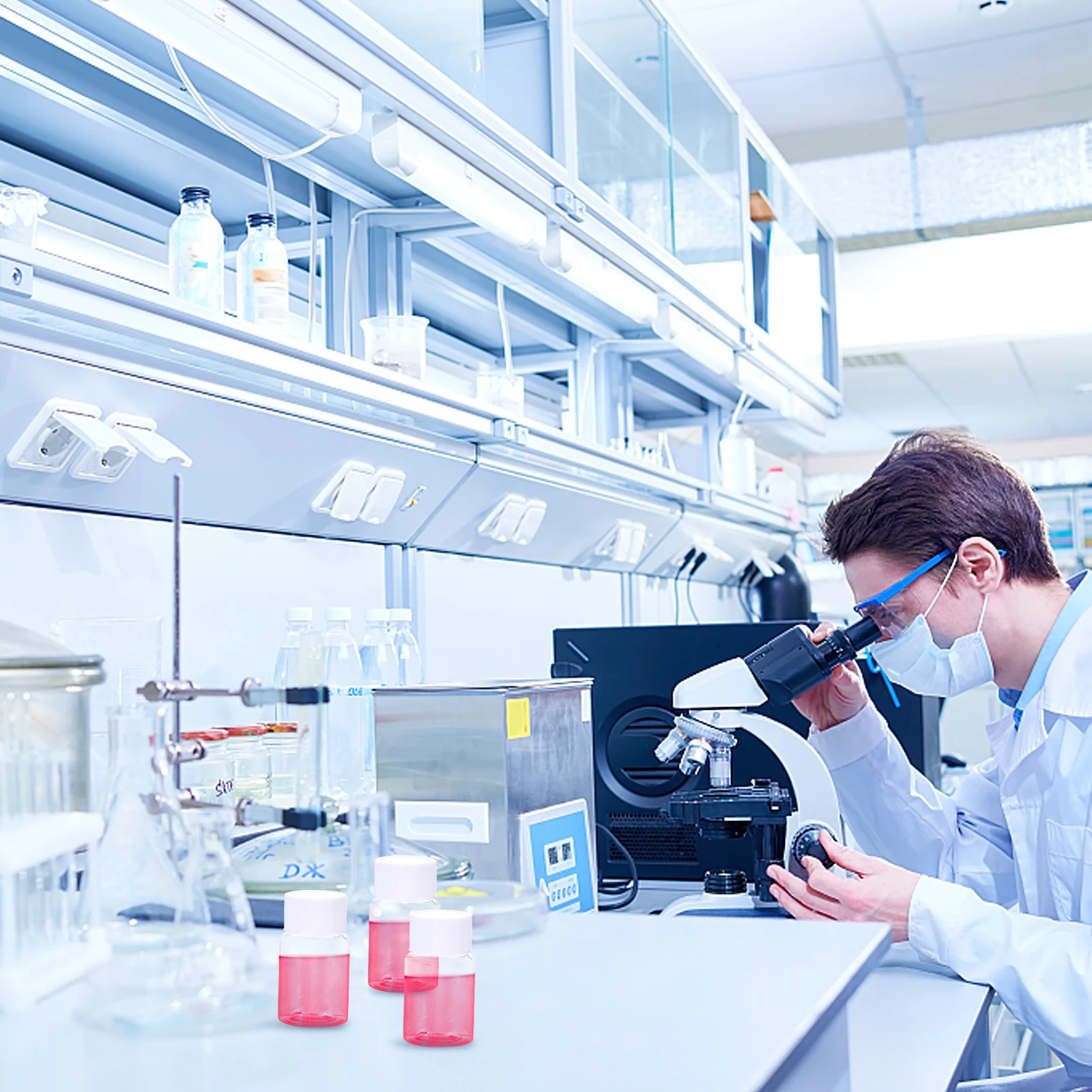 35pcs Plastic Bottle 30Ml Laboratory Reagent Bottles Leakproof Sampling Storage Container For School Science Experiment Liquid
35pcs Plastic Bottle 30Ml Laboratory Reagent Bottles Leakproof Sampling Storage Container For School Science Experiment Liquid