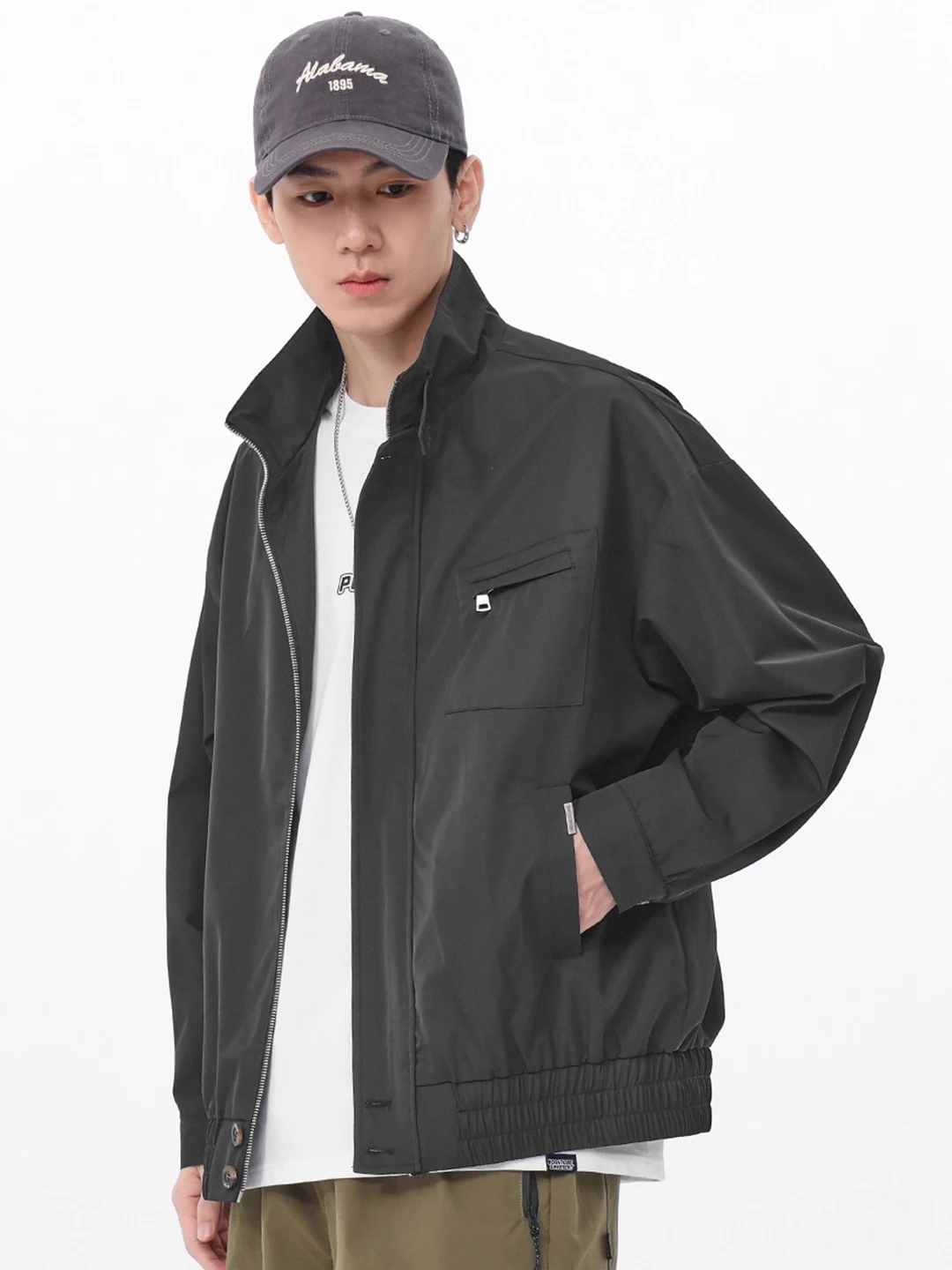 American Retro Cleanfit Men's ort Casual Baseball Jaet Stand Collar Autumn Winter Leisure Workwear Outerwear Coat
American Retro Cleanfit Men's ort Casual Baseball Jaet Stand Collar Autumn Winter Leisure Workwear Outerwear Coat