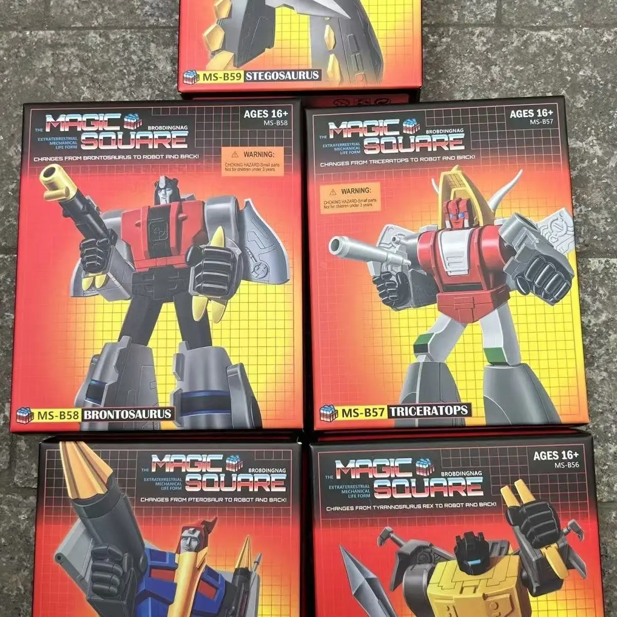 In Stock Transformation Toys MS B56-B60 Grimlock Flight Standard Howling Silt Slag Small Scale Animation Model Toy
In Stock Transformation Toys MS B56-B60 Grimlock Flight Standard Howling Silt Slag Small Scale Animation Model Toy