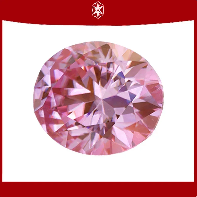 Moissanite Stone Oval Cut Sakura Pink Color Color Lab Created Gemstone Diamond Jewelry Making Materials with GRA Certificate
Moissanite Stone Oval Cut Sakura Pink Color Color Lab Created Gemstone Diamond Jewelry Making Materials with GRA Certificate
