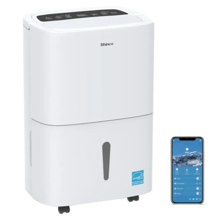 Промышленный осушитель воздуха Energy Star площадью 7000 кв. футов с насосом и Wi-Fi для больших промышленных помещений и домашних подвалов: эффективное удаление влаги
Промышленный осушитель воздуха Energy Star площадью 7000 кв. футов с насосом и Wi-Fi для больших промышленных помещений и домашних подвалов: эффективное удаление влаги