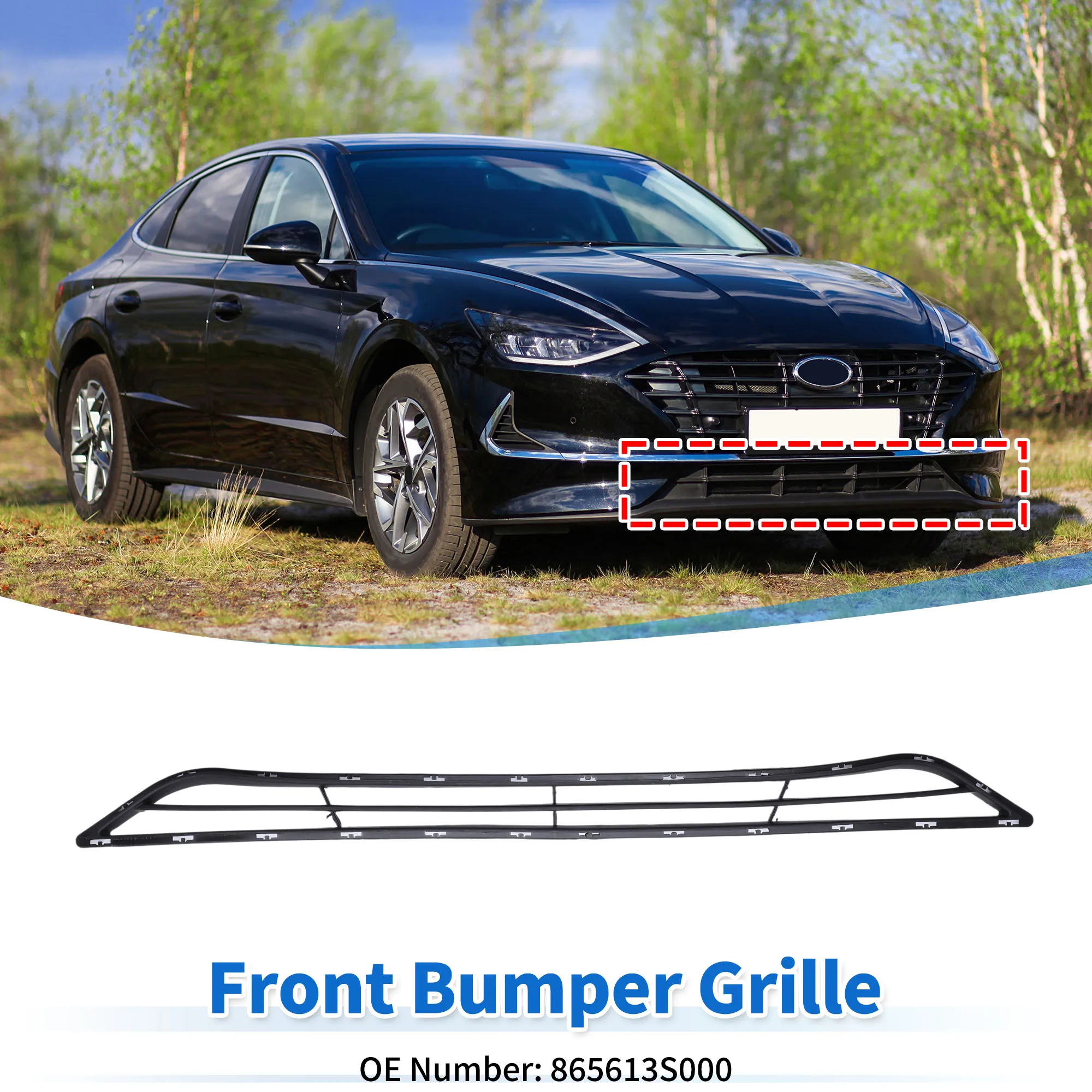 UXCELL Lower Grille Front Bumper Grille for Hyundai Sonata 14-14 Bumper Cover Grille
UXCELL Lower Grille Front Bumper Grille for Hyundai Sonata 14-14 Bumper Cover Grille