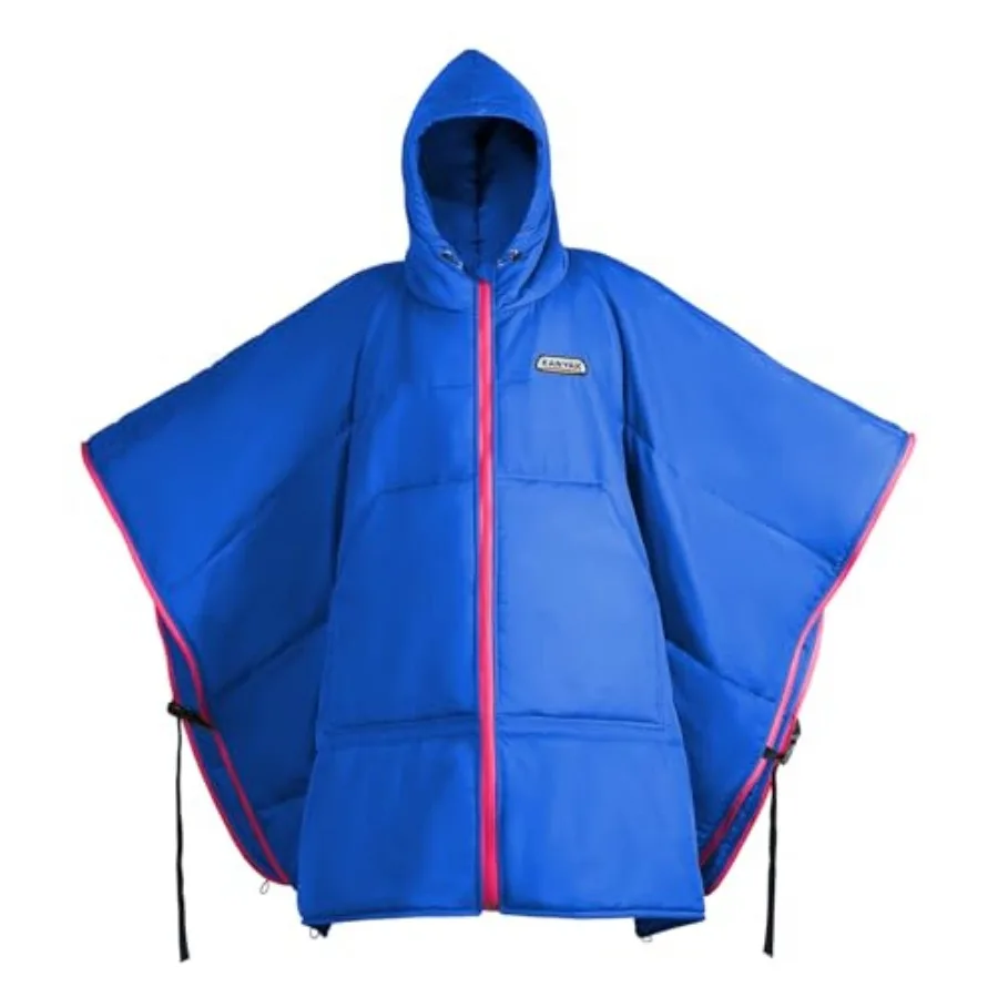 Camping Blanket Poncho, Large Wearable Blankets, 75 x 55 inch Cape, Windproof and Water-Repellent, Portable and Warm, for Outdo
Camping Blanket Poncho, Large Wearable Blankets, 75 x 55 inch Cape, Windproof and Water-Repellent, Portable and Warm, for Outdo