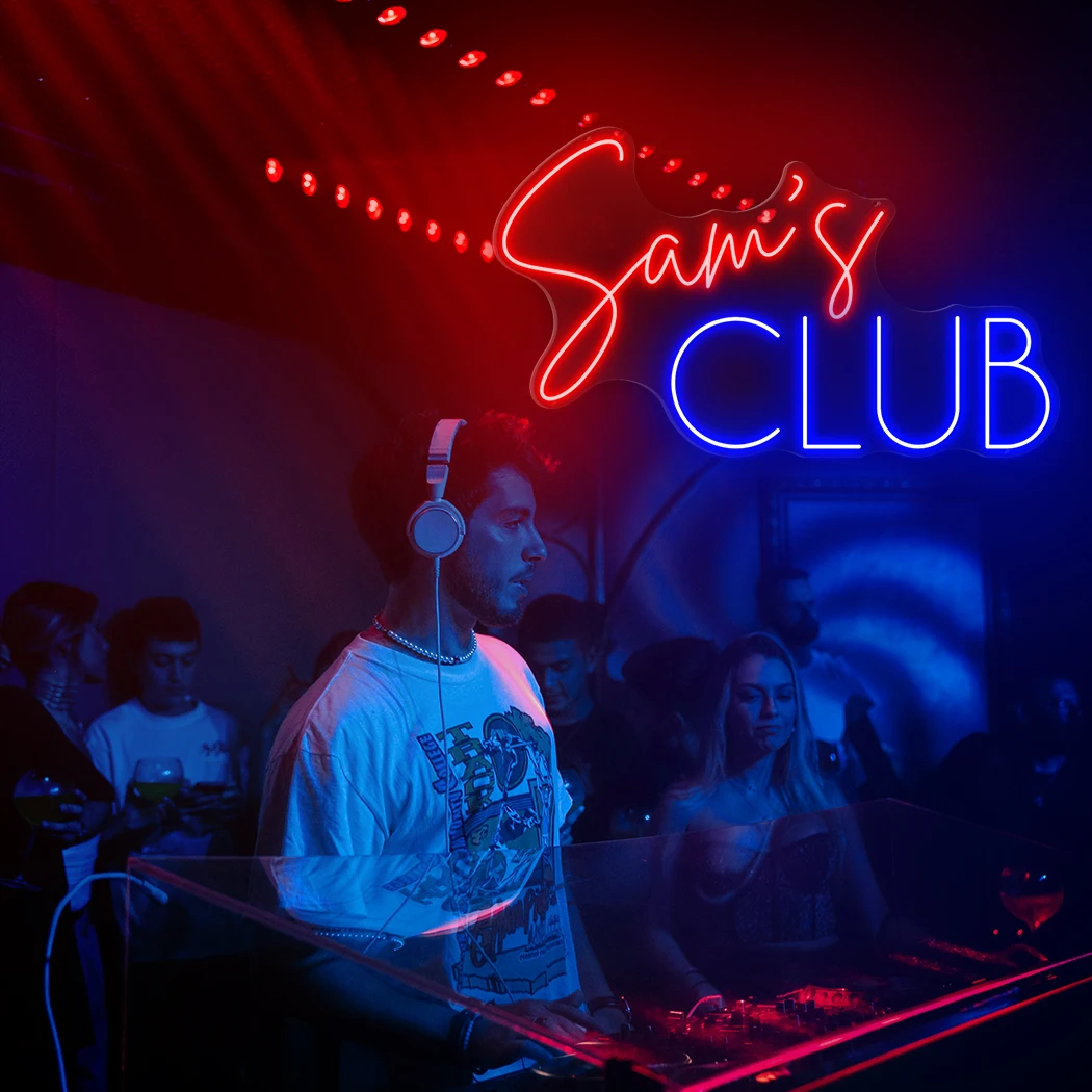 Custom Club Neon Sign LED Name Wall Art Decoration Gifts for Club Party Business Neon Sign Customized Commercial Room Decoration
Custom Club Neon Sign LED Name Wall Art Decoration Gifts for Club Party Business Neon Sign Customized Commercial Room Decoration