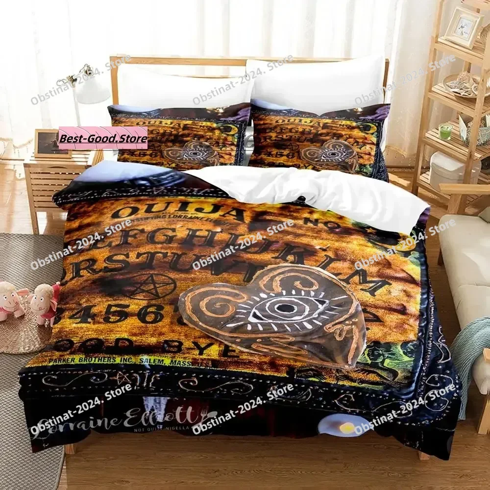 New Ouija Board Bedding Set Single Twin Full Queen King Size Bed Set Aldult Kid Bedroom Duvetcover Sets 3D Print Bed Sheet Set
New Ouija Board Bedding Set Single Twin Full Queen King Size Bed Set Aldult Kid Bedroom Duvetcover Sets 3D Print Bed Sheet Set