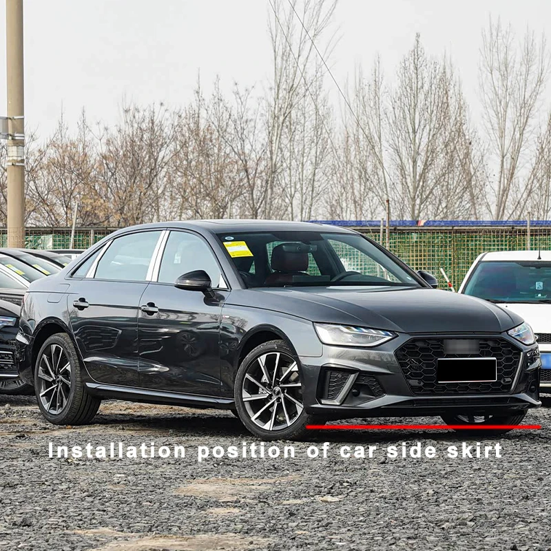 3 шт. универсальные накладки на передний бампер для Audi A4 B7 B8.5 S4 RS4, спойлер, боковые сплиттеры, дефлекторы, комплект обвесов, защитные элементы, автомобильные аксессуары
3 шт. универсальные накладки на передний бампер для Audi A4 B7 B8.5 S4 RS4, спойлер, боковые сплиттеры, дефлекторы, комплект обвесов, защитные элементы, автомобильные аксессуары