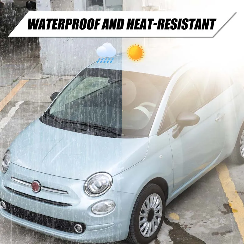 1piece set PVC black For Fiat 500 2016+ car front windshield sunshade sticker car exterior protection modification accessories
1piece set PVC black For Fiat 500 2016+ car front windshield sunshade sticker car exterior protection modification accessories
