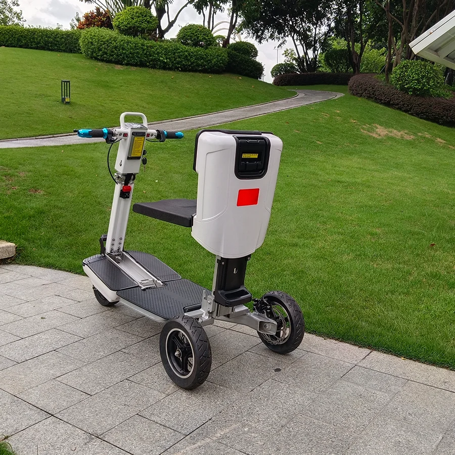 Hot Selling Luggage Folding Three-wheel electric Wheelchair Mobility Scooter For Disabled,Could Carry On The Plane
Hot Selling Luggage Folding Three-wheel electric Wheelchair Mobility Scooter For Disabled,Could Carry On The Plane
