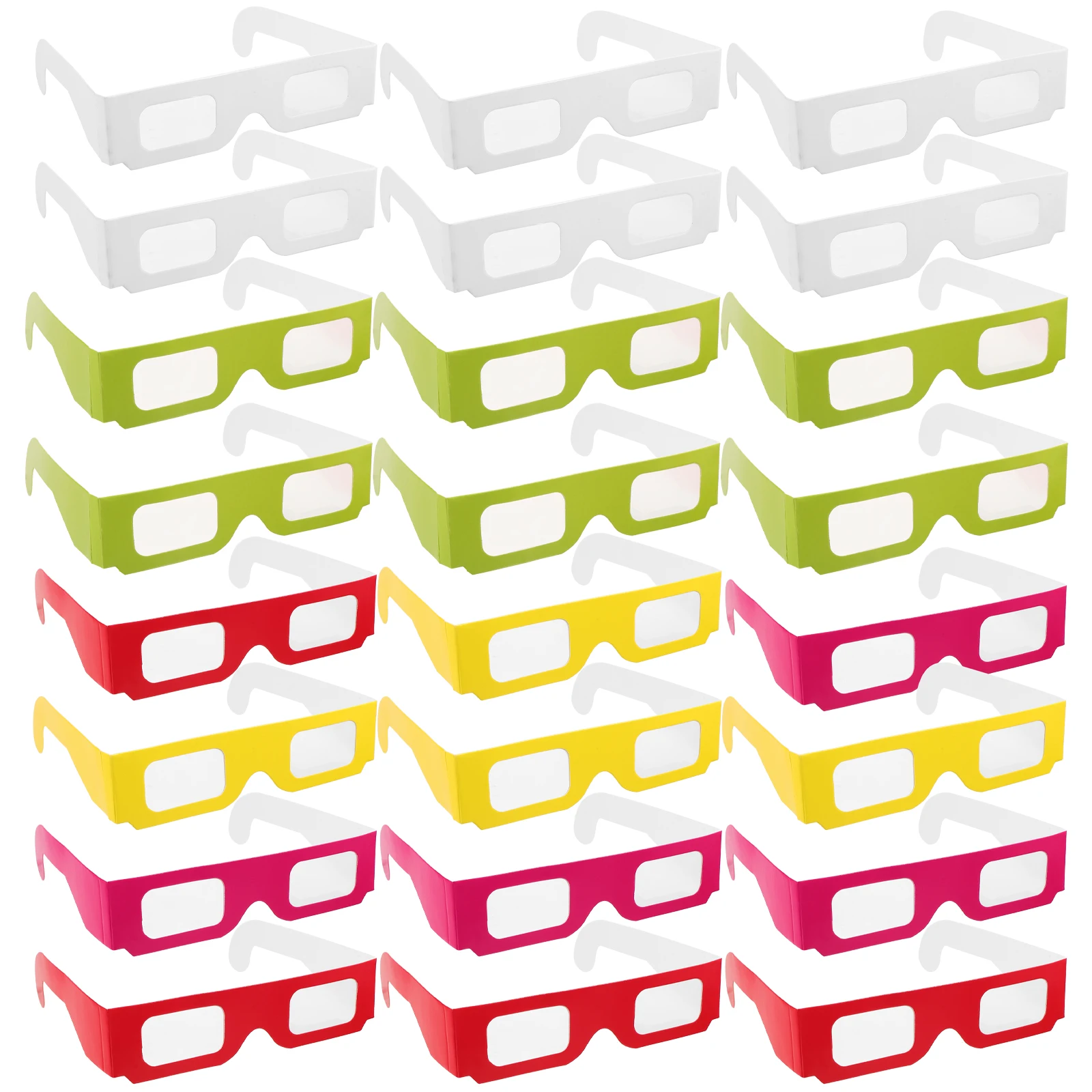 30pcs Glasses 3D Eyewear Lightweight Visual Effect Festival Accessories Valentine'S Day Birthday Party Supplies
30pcs Glasses 3D Eyewear Lightweight Visual Effect Festival Accessories Valentine'S Day Birthday Party Supplies