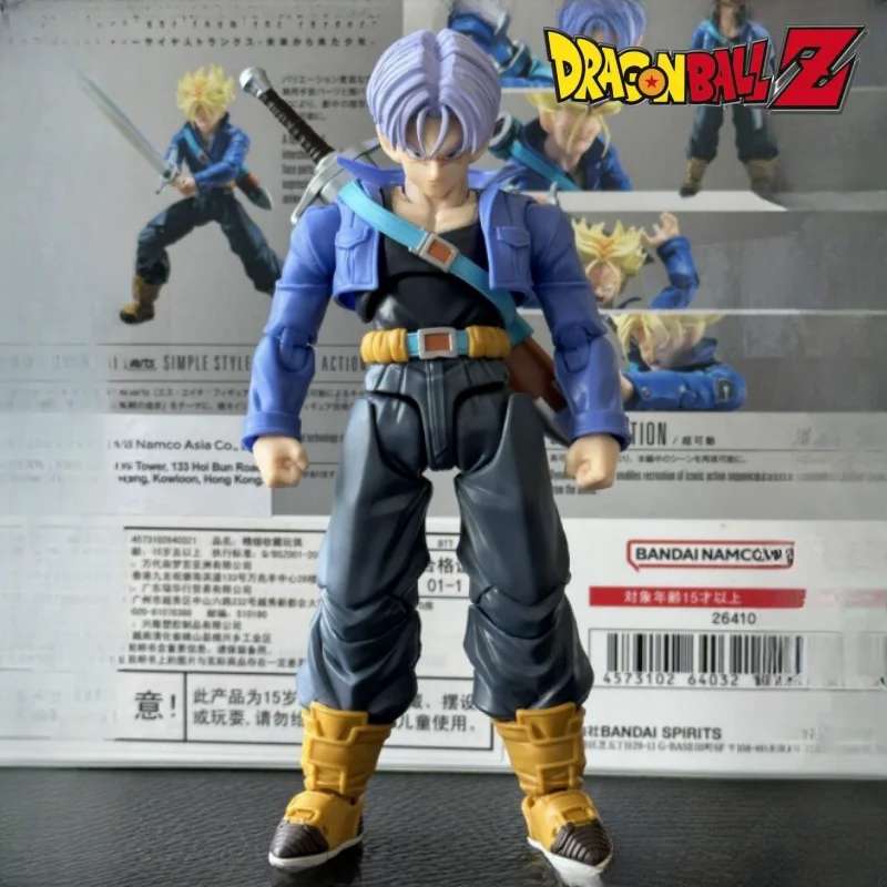 Original Bandai Dragon Ball S.h.figuarts Super Saiyan Trunks The Boy From The Future Action Figures Model Toys
Original Bandai Dragon Ball S.h.figuarts Super Saiyan Trunks The Boy From The Future Action Figures Model Toys