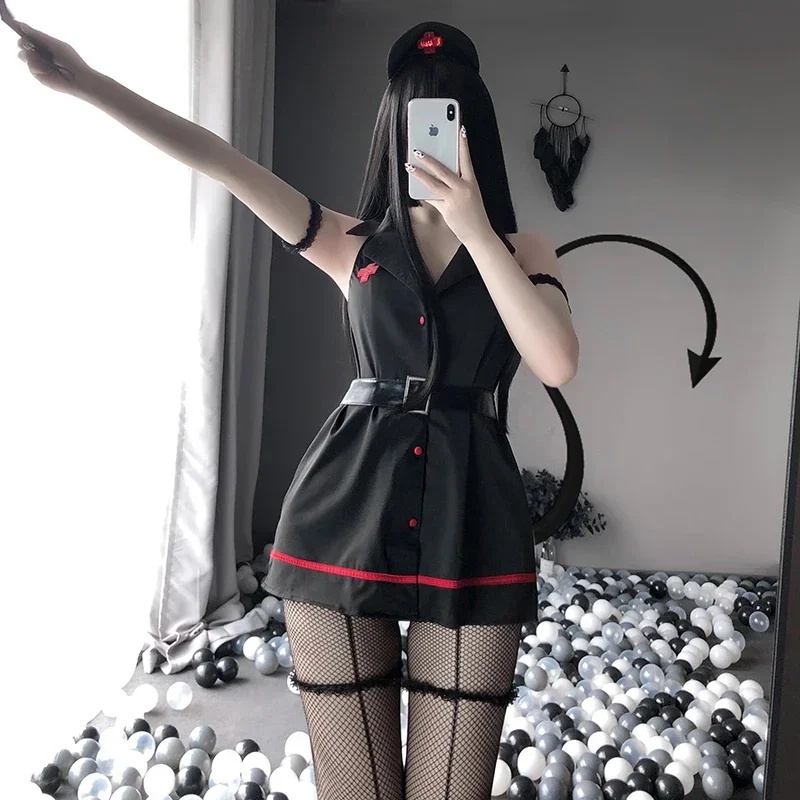 0190 Women Sexy Lingerie Costumes Nurse Dress Cosplay Uniform Outfit Erotic Exotic Accessory Demon Killer Sleepwear Adult Sexy
0190 Women Sexy Lingerie Costumes Nurse Dress Cosplay Uniform Outfit Erotic Exotic Accessory Demon Killer Sleepwear Adult Sexy
