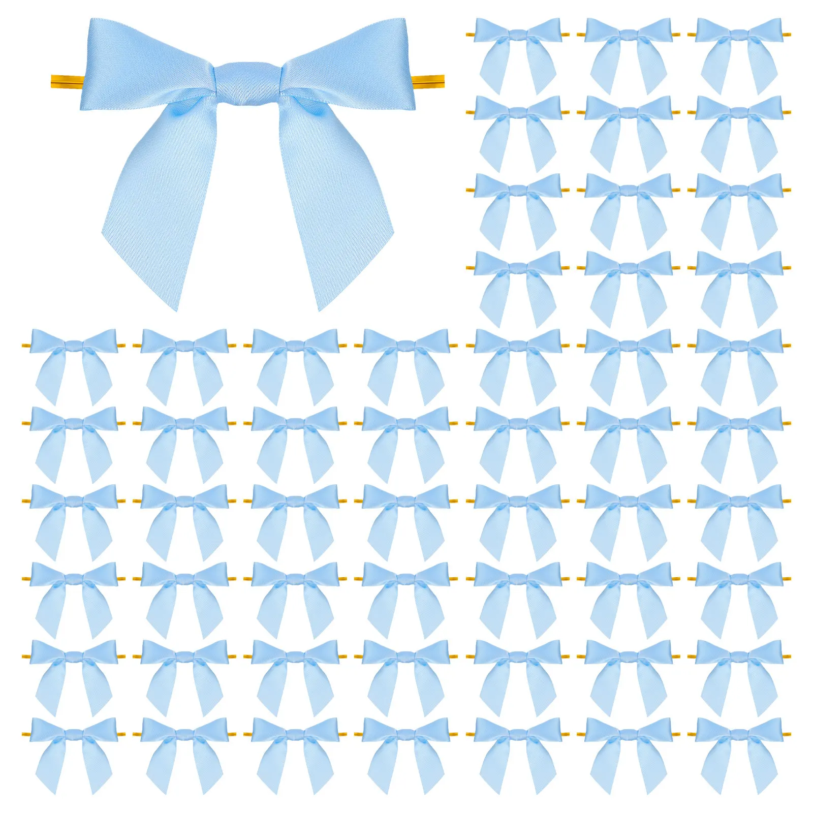 100Pcs Tie Bows for Treat Bags Present Wrapping Baskets Headdress Bowknots Festive Decor Craft Making Bowknots Mini
100Pcs Tie Bows for Treat Bags Present Wrapping Baskets Headdress Bowknots Festive Decor Craft Making Bowknots Mini