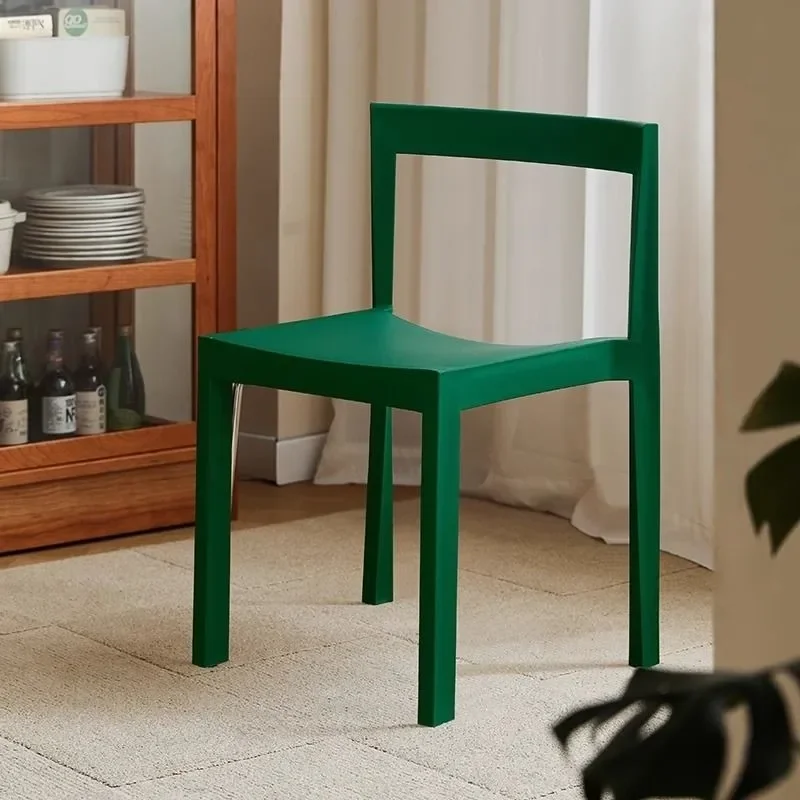 Relaxing Modern Thick Plastic Backrest Chair Leisure Kitchen Nordic Cafe Desk Dining Chair Accent Patio Balcony Furniture
Relaxing Modern Thick Plastic Backrest Chair Leisure Kitchen Nordic Cafe Desk Dining Chair Accent Patio Balcony Furniture