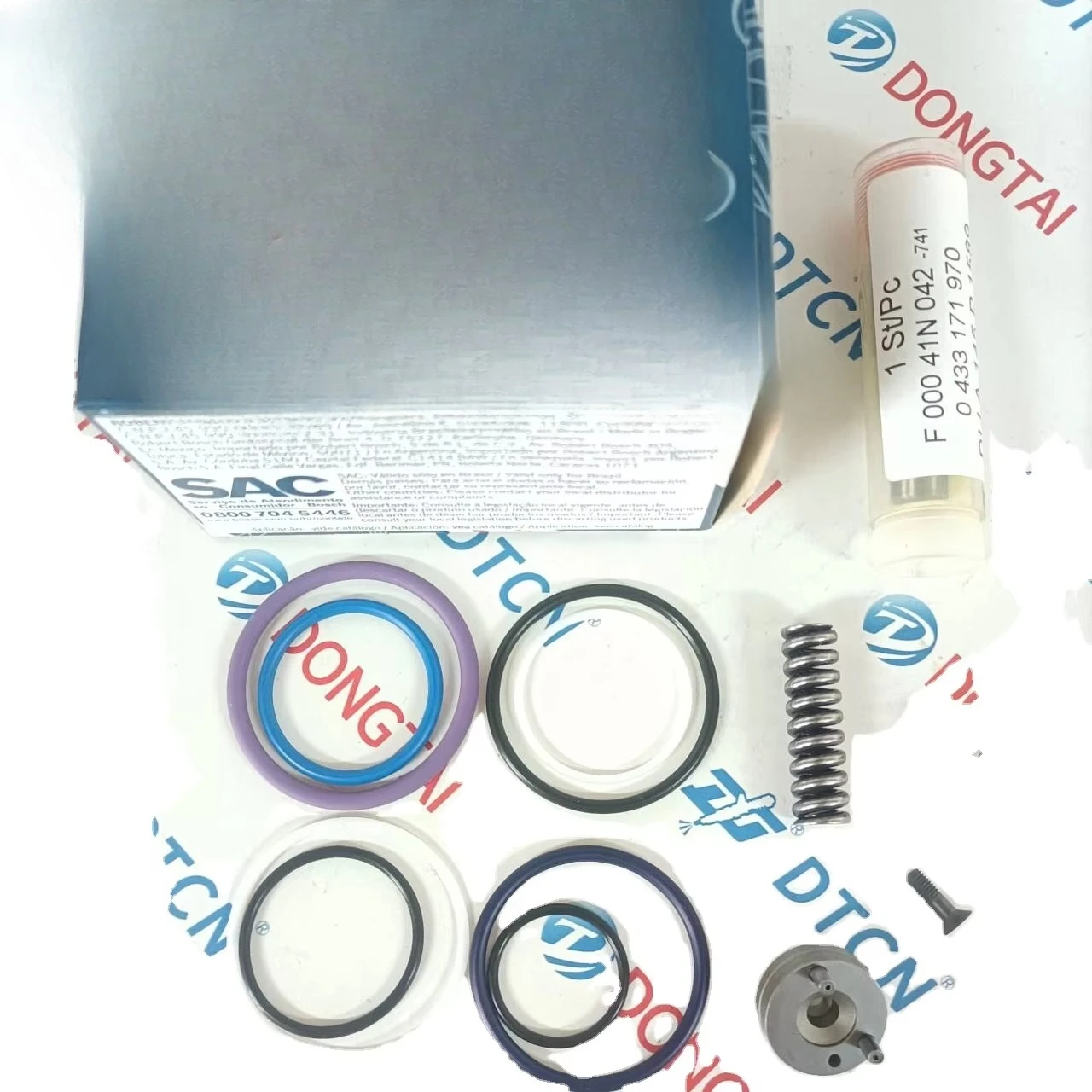 Original EUI Repair Kit F00041N042 F 000 41N 042 Nozzle DLLA145P1589 0433171970 for Injector 0414701043 0414701092
Original EUI Repair Kit F00041N042 F 000 41N 042 Nozzle DLLA145P1589 0433171970 for Injector 0414701043 0414701092