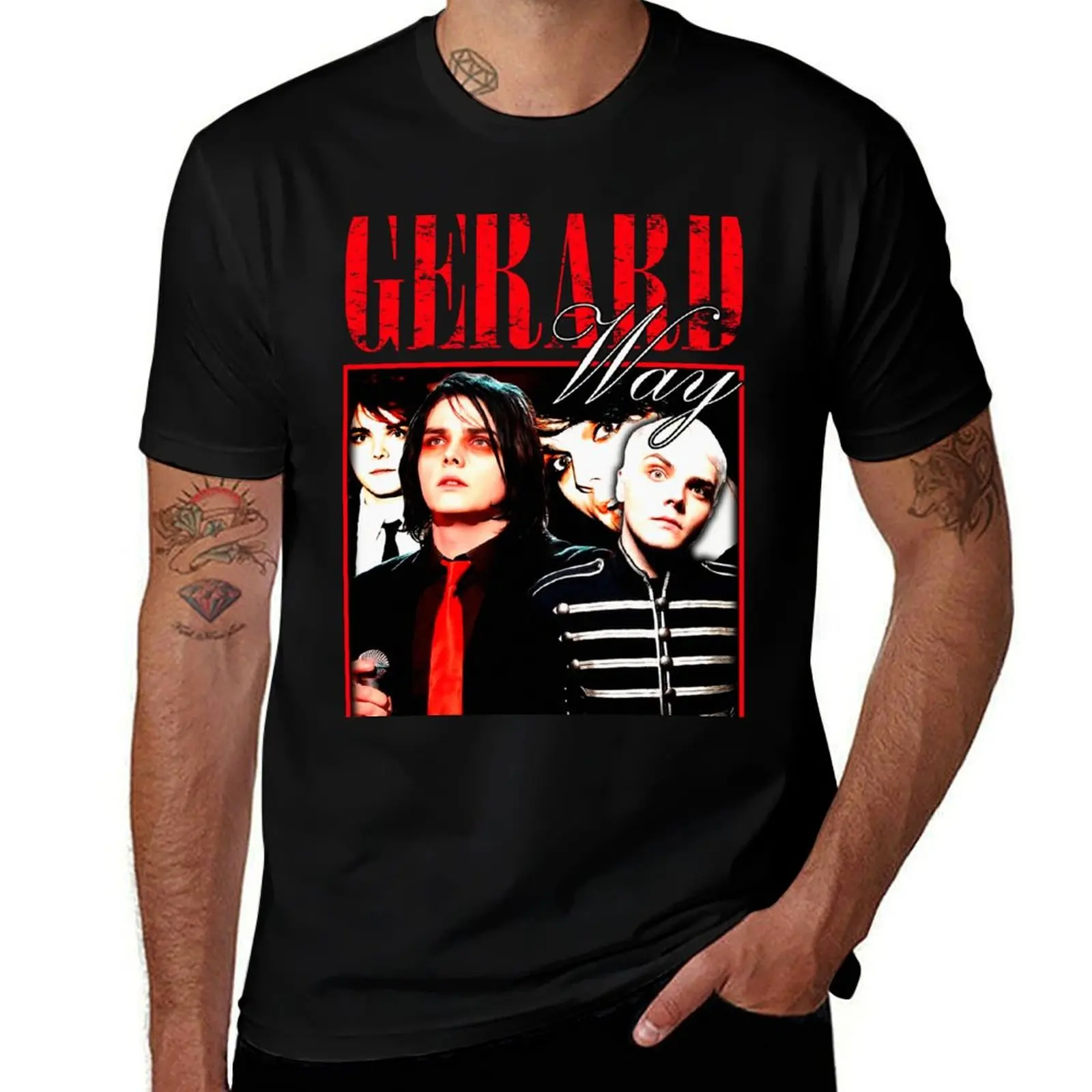 Gerard Way MCR VIntage Retro Design T-Shirt shirts graphic tees oversized graphic tee Aesthetic clothing mens graphic t-shirts
Gerard Way MCR VIntage Retro Design T-Shirt shirts graphic tees oversized graphic tee Aesthetic clothing mens graphic t-shirts