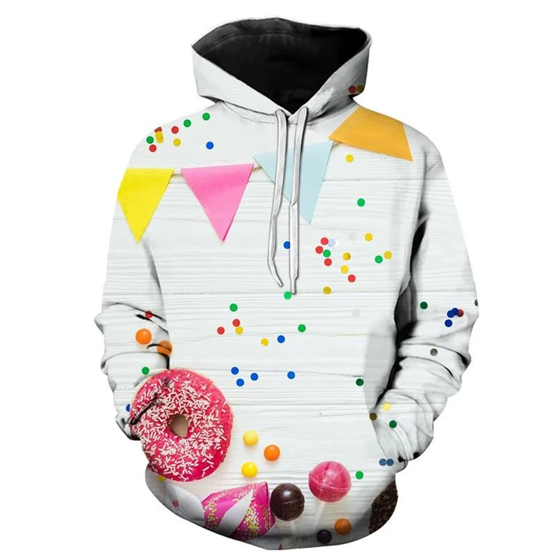 Casual Donut Candy Pattern Hoodies Fashion Autumn Men Women Kids 3D Printed Long Sleeve Hoodie Casual Loose Harajuku Pullovers
Casual Donut Candy Pattern Hoodies Fashion Autumn Men Women Kids 3D Printed Long Sleeve Hoodie Casual Loose Harajuku Pullovers