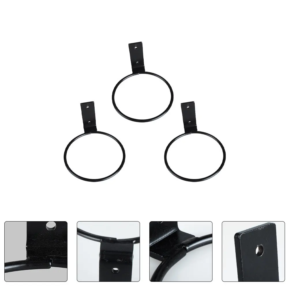 3Pcs Ring-Shaped Flower Basket Hanger Heavy-Duty Iron Plant Hanging Bracket for Indoor Outdoor Wall Mount Decorative Planter
3Pcs Ring-Shaped Flower Basket Hanger Heavy-Duty Iron Plant Hanging Bracket for Indoor Outdoor Wall Mount Decorative Planter