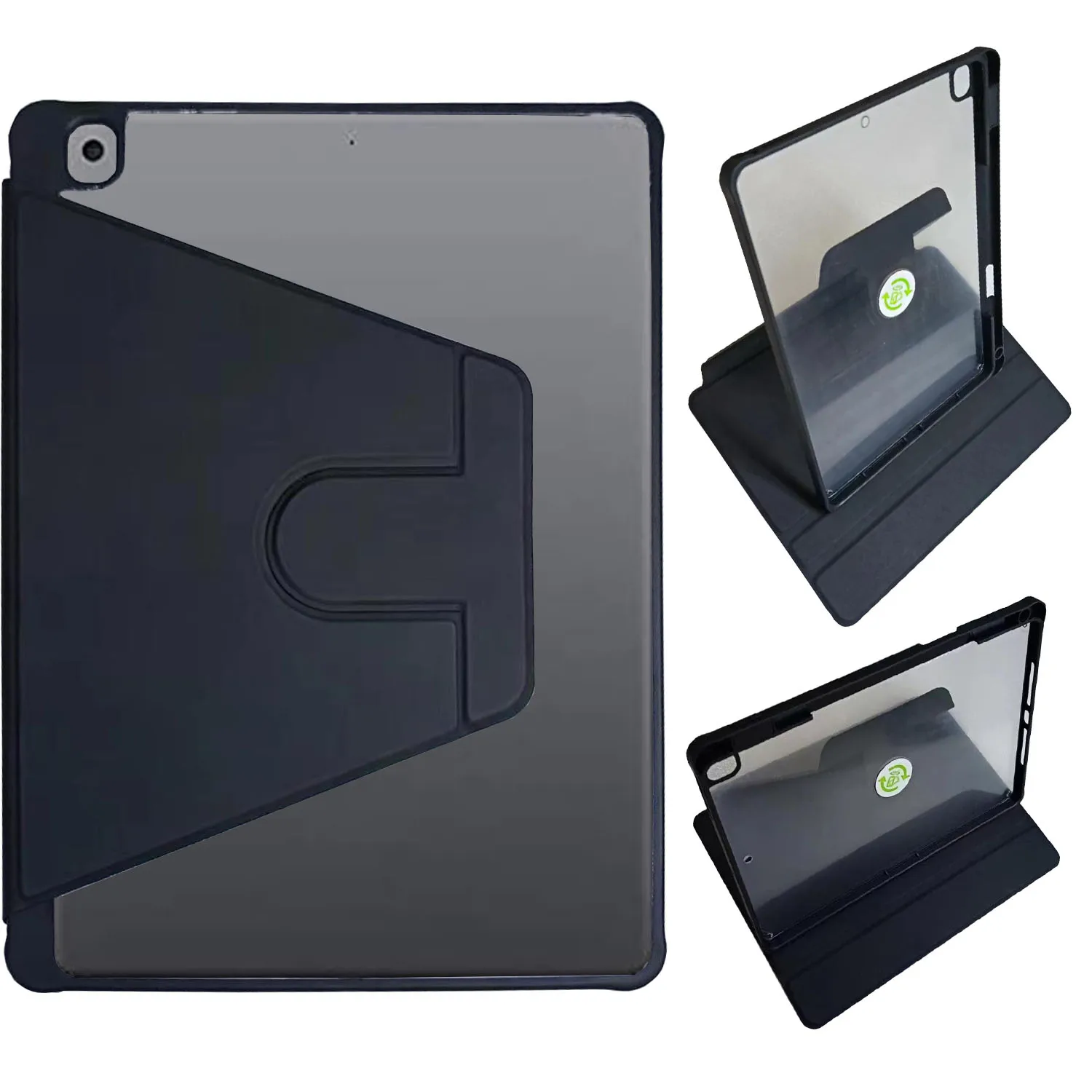 Rotating Case for iPad 9/8/7 (10.2-Inch, 2021/2020/2019 Model, 9th/8th/7th Generation) with Pencil Holder, 360 Degree Rotation
Rotating Case for iPad 9/8/7 (10.2-Inch, 2021/2020/2019 Model, 9th/8th/7th Generation) with Pencil Holder, 360 Degree Rotation