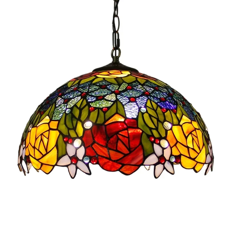 12inch 16inch Pendant Light Tiffany Stained Glass Red Rose Ceiling Hanging Lamp Restaurants Kitchens Cafes Chandelier Lighting
12inch 16inch Pendant Light Tiffany Stained Glass Red Rose Ceiling Hanging Lamp Restaurants Kitchens Cafes Chandelier Lighting