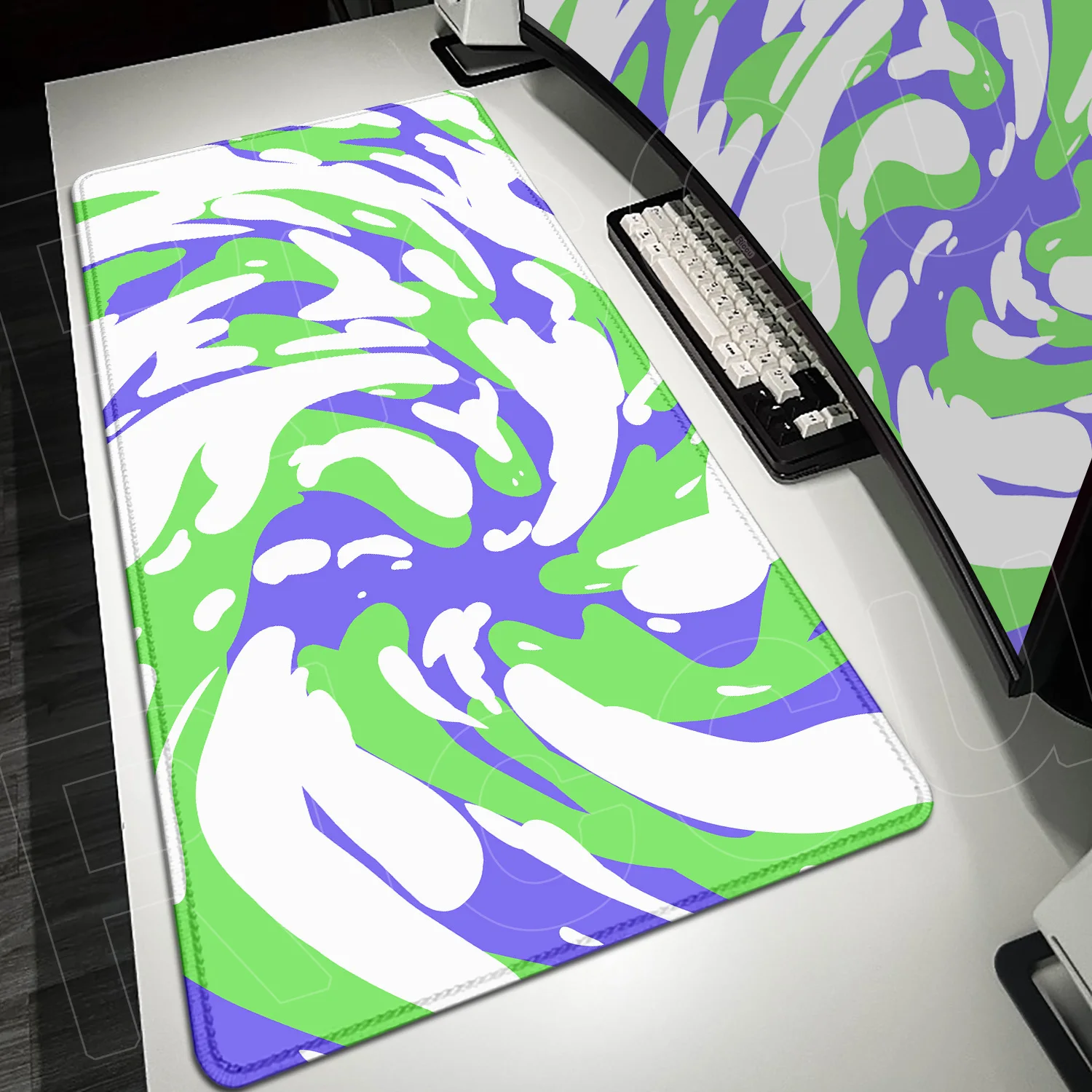 New Strata Liquid Mousepad Xxl Gaming Keyboard Extended Pad Rubber Mouse Mat Cartoon Swirl Abstract Mouse Pad PC cabinet Deskmat
New Strata Liquid Mousepad Xxl Gaming Keyboard Extended Pad Rubber Mouse Mat Cartoon Swirl Abstract Mouse Pad PC cabinet Deskmat