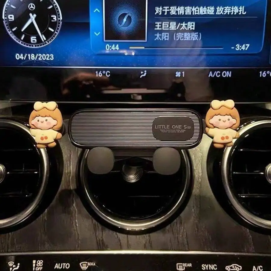 Car Air Vent Phone Holder With Decorative Figurines For Adult Use
Car Air Vent Phone Holder With Decorative Figurines For Adult Use