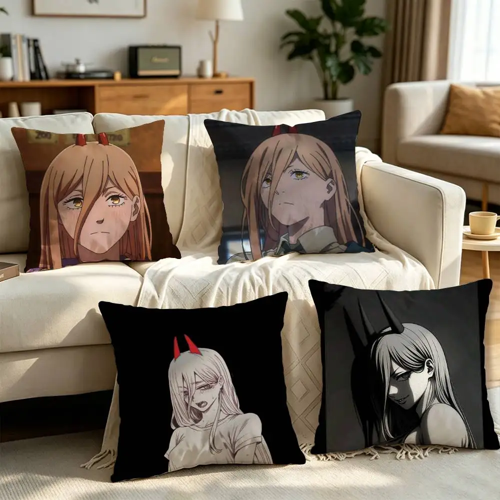 P-Power Chainsaw Man Pillow cover Soft Microfiber Pillowcase Home Sofa Decor Surprise Decorative printed.
P-Power Chainsaw Man Pillow cover Soft Microfiber Pillowcase Home Sofa Decor Surprise Decorative printed.