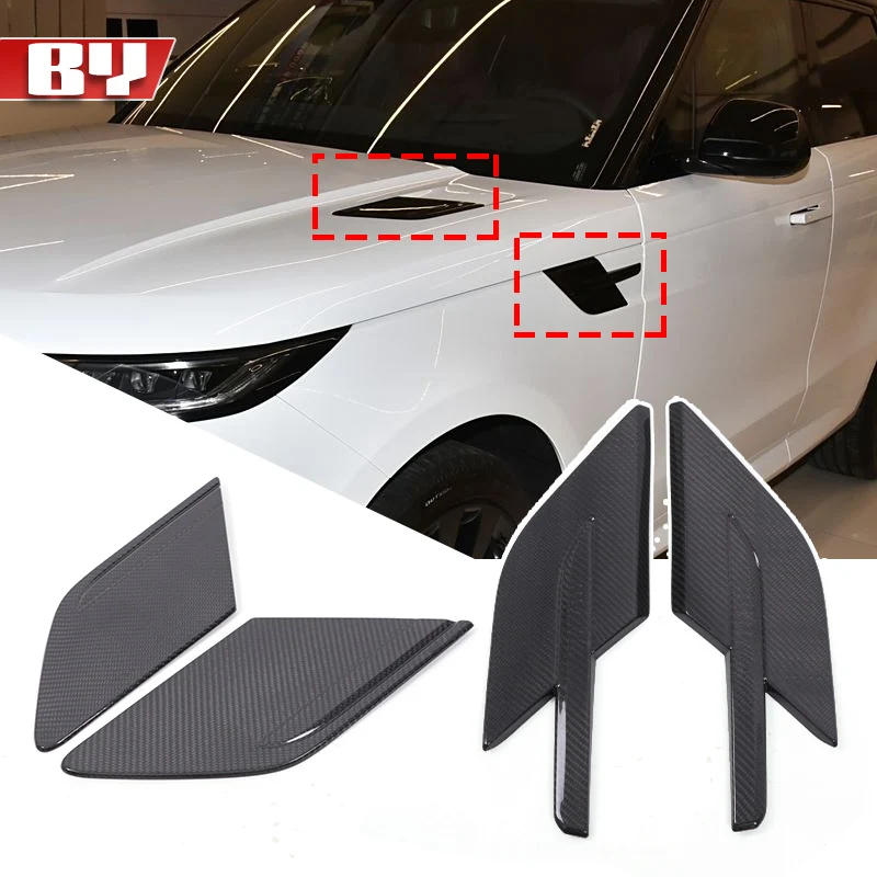 For Land Rover Range Rover Sport 2023-2025 Real Carbon Fiber Car hood Side Fender Cover Trim Decoration Exterior Accessories
For Land Rover Range Rover Sport 2023-2025 Real Carbon Fiber Car hood Side Fender Cover Trim Decoration Exterior Accessories