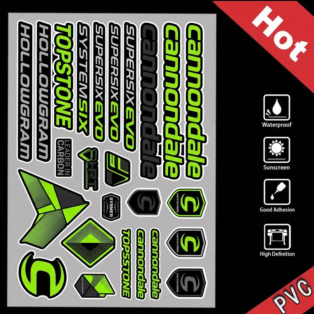 For Cannondale All Purpose Reflective Waterproof Scratch Blocker Decal Car Bike Helmet Cup Refrigerator Decorative Stickers
For Cannondale All Purpose Reflective Waterproof Scratch Blocker Decal Car Bike Helmet Cup Refrigerator Decorative Stickers