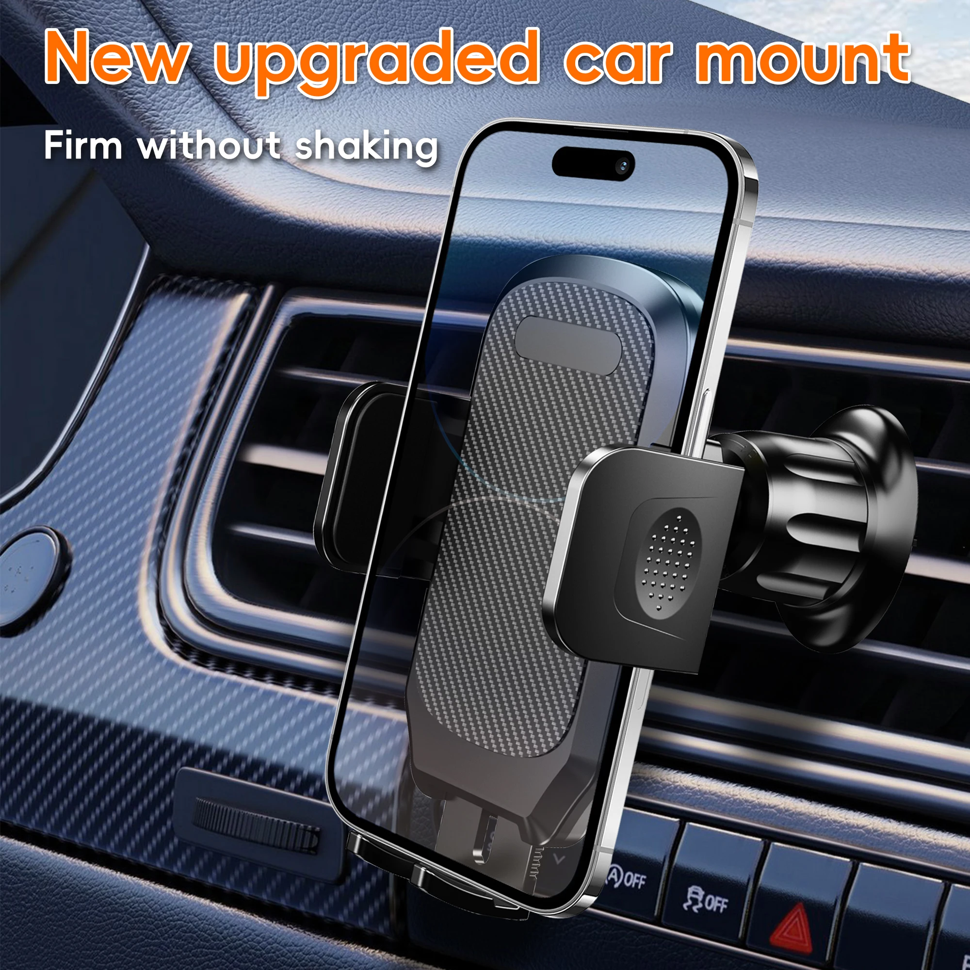 Phone Holders 360° Rotating Car Air Vent Phone Holder – Universal Hook Clip Mount with Anti-Slip Grip for iPhone/Samsung/GPS
Phone Holders 360° Rotating Car Air Vent Phone Holder – Universal Hook Clip Mount with Anti-Slip Grip for iPhone/Samsung/GPS