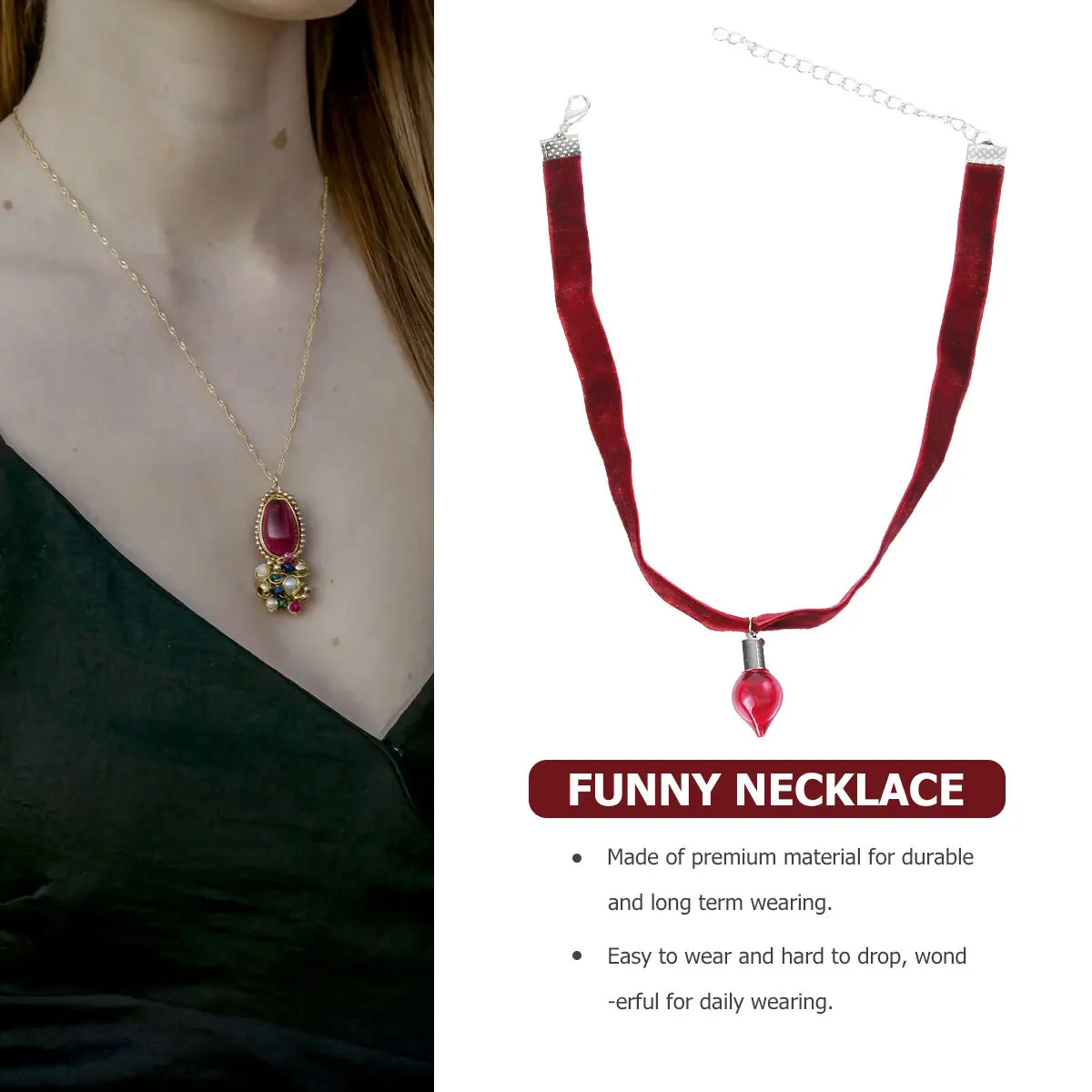 1 шт., цепочка на шею для бутылки крови, уникальное регулируемое готическое ожерелье на Хэллоуин, Рождественскую вечеринку, ювелирные изделия на шею, подарок для женщин
1 шт., цепочка на шею для бутылки крови, уникальное регулируемое готическое ожерелье на Хэллоуин, Рождественскую вечеринку, ювелирные изделия на шею, подарок для женщин