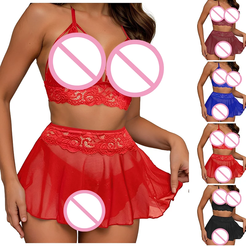 Комплект женского нижнего белья: прозрачное сексуальное белье, сетчатая ткань, кружево, 3 предмета, ночная сорочка, домашняя одежда
Комплект женского нижнего белья: прозрачное сексуальное белье, сетчатая ткань, кружево, 3 предмета, ночная сорочка, домашняя одежда