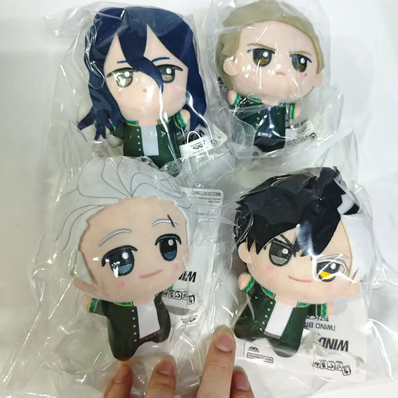 Оригинальные фигурки Banpresto WIND BREAKER: Сакура Харука, Умемия Хаджиме, Сугишита Киотаро, Хириги Тома — коллекционные модели персонажей аниме
Оригинальные фигурки Banpresto WIND BREAKER: Сакура Харука, Умемия Хаджиме, Сугишита Киотаро, Хириги Тома — коллекционные модели персонажей аниме