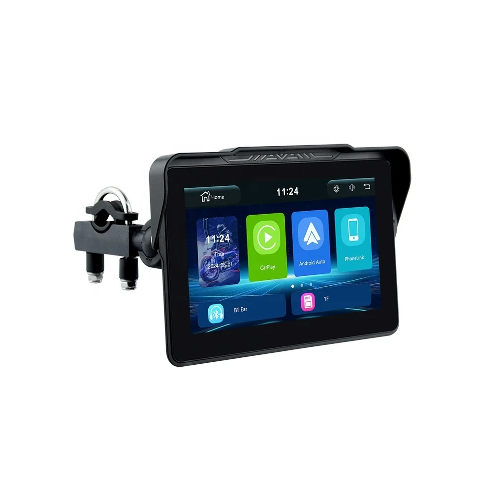 7 Inch Motorcycle Carplay Camera GPS Navigator Waterproof Touch Screen Car Audio TPMS Motorcycle Carplay Digital Video Recorder
7 Inch Motorcycle Carplay Camera GPS Navigator Waterproof Touch Screen Car Audio TPMS Motorcycle Carplay Digital Video Recorder